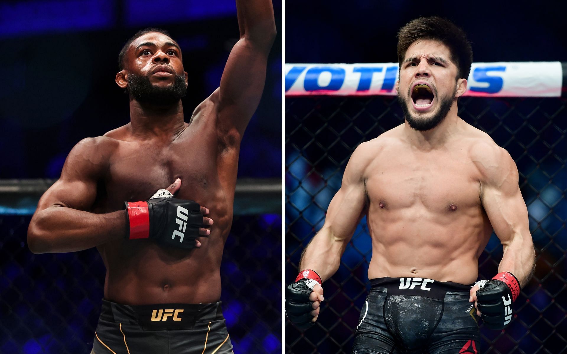 Aljamain Sterling (left) is willing to fight Henry Cejudo (right)