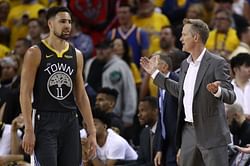 "Well, how can I not? Everything he has done for the franchise" - Steve Kerr shows unconditional support towards Klay Thompson despite inconsistent form