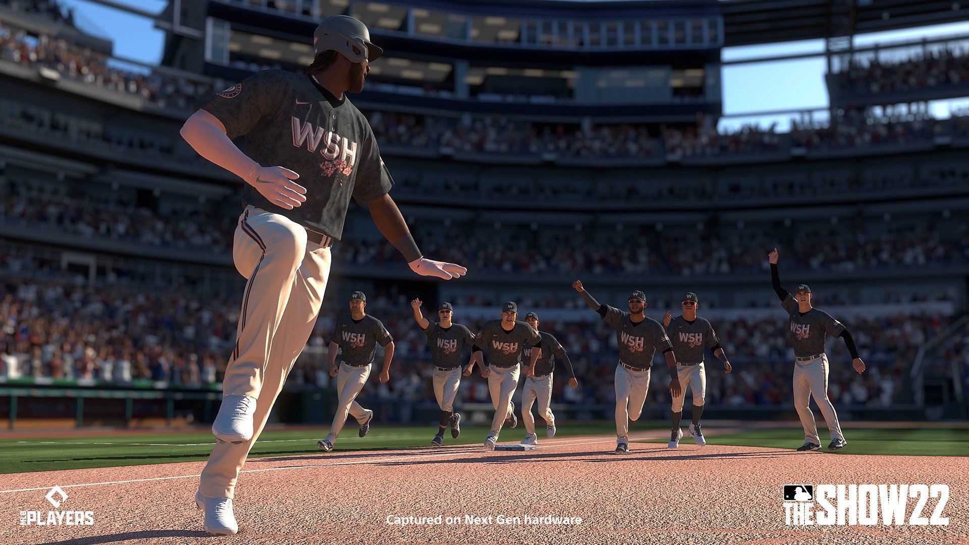 The Washington Nationals in The Show 22 (Image via MLB The Show Twitter page)