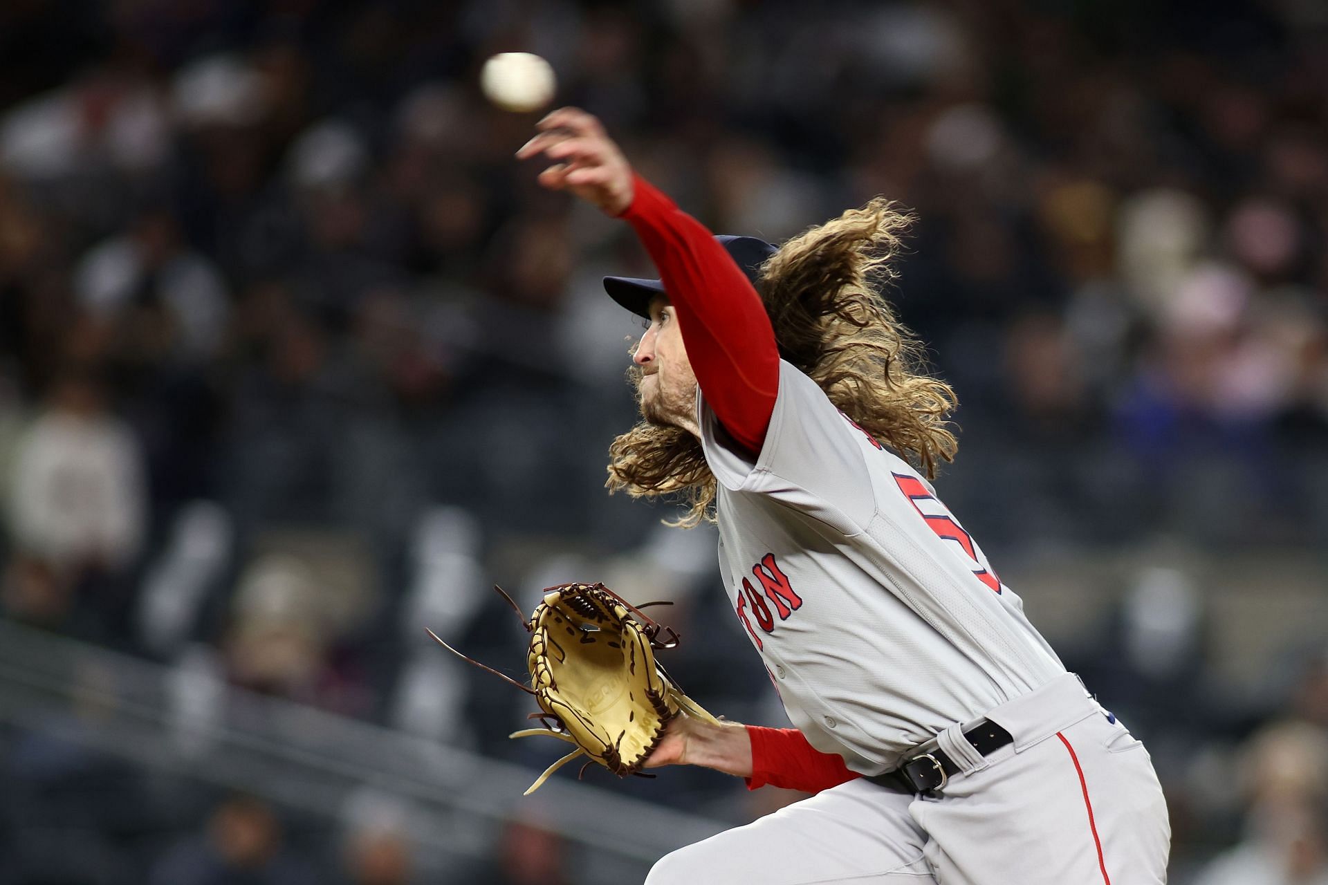 RP Matt Strahm's stats have been as slick as his hair thus far