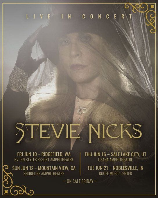 Stevie Nicks Tour 2022 Tickets, where to buy, dates and more
