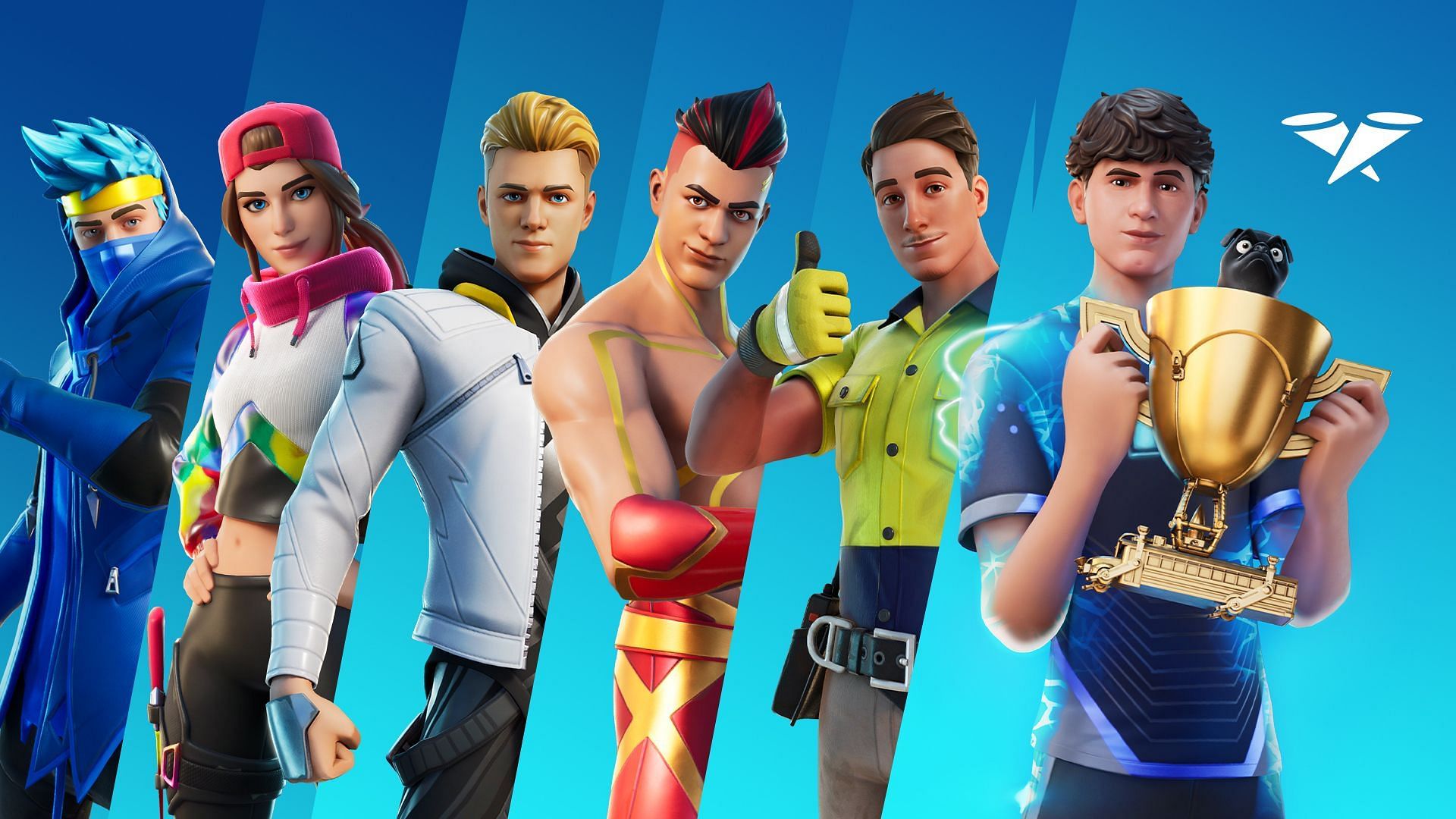 A look at several Icon Series skins (Image via Epic Games)