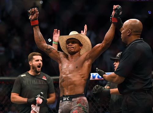 Alex Oliveira at UFC 248 Adesanya v Romero