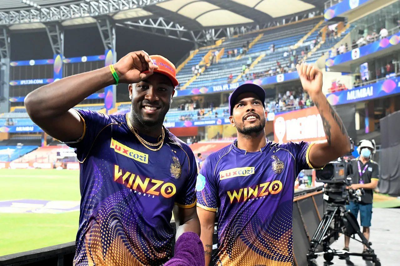   Andre Russell (L) &amp; Umesh Yadav will hold the key to Kolkata Knight Riders&#039; success against Mumbai Indians (Image Courtesy: IPLT20.com)