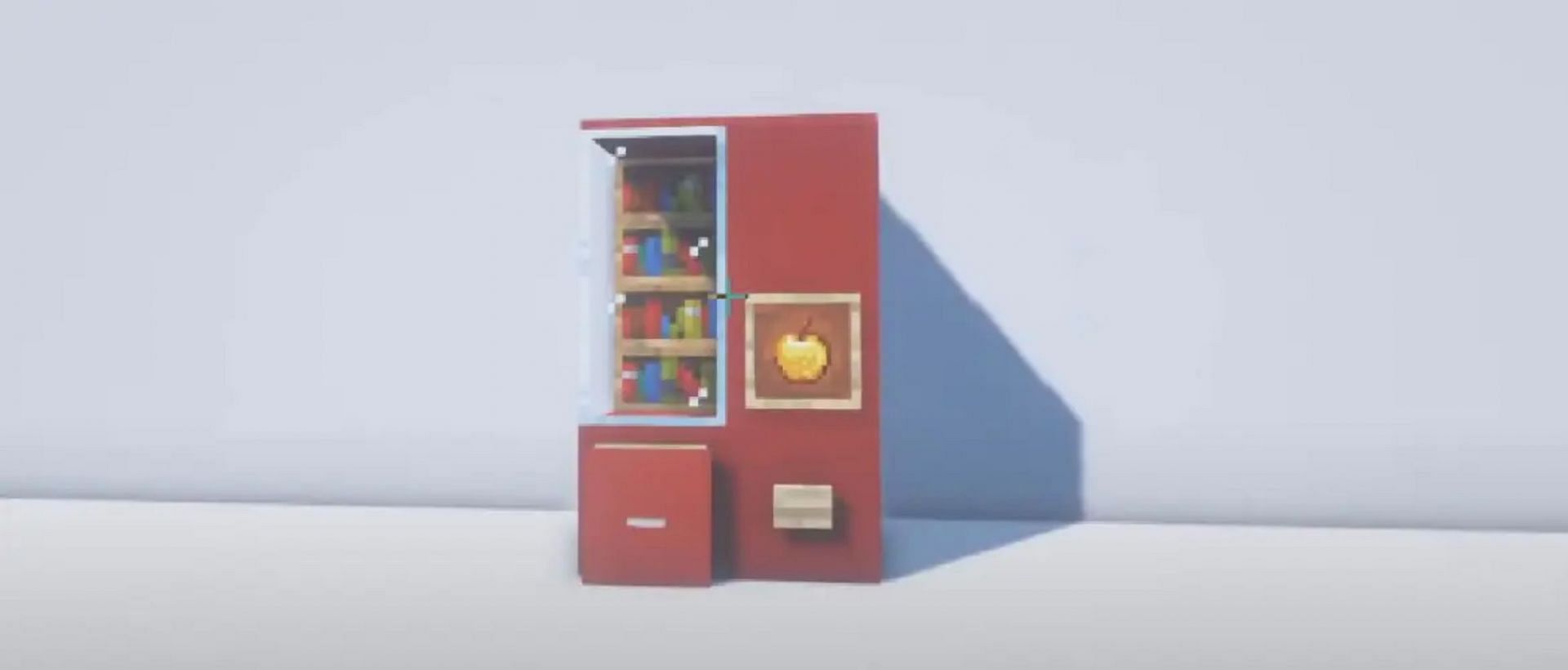 Vending machines allow for quick and accessible items (Image via Mojang)