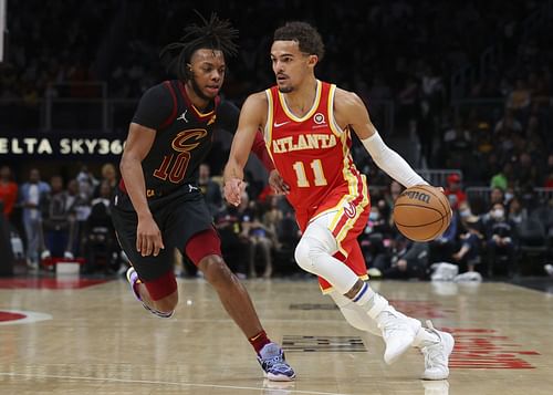 The visiting Atlanta Hawks will square off against the Cleveland Cavaliers for the final playoff spot. [Photo: King James Gospel]