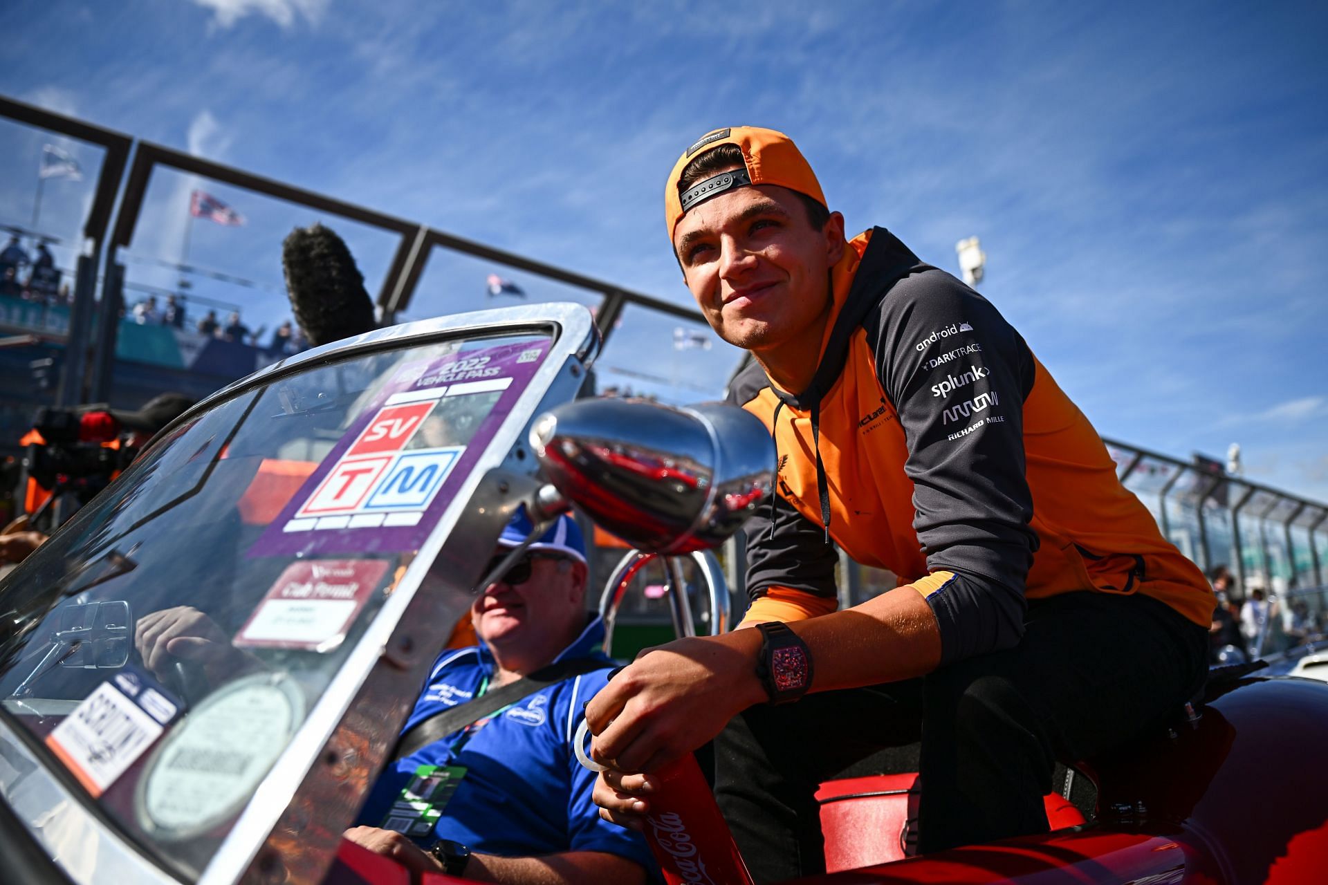 Lando Norris at the F1 Grand Prix of Australia