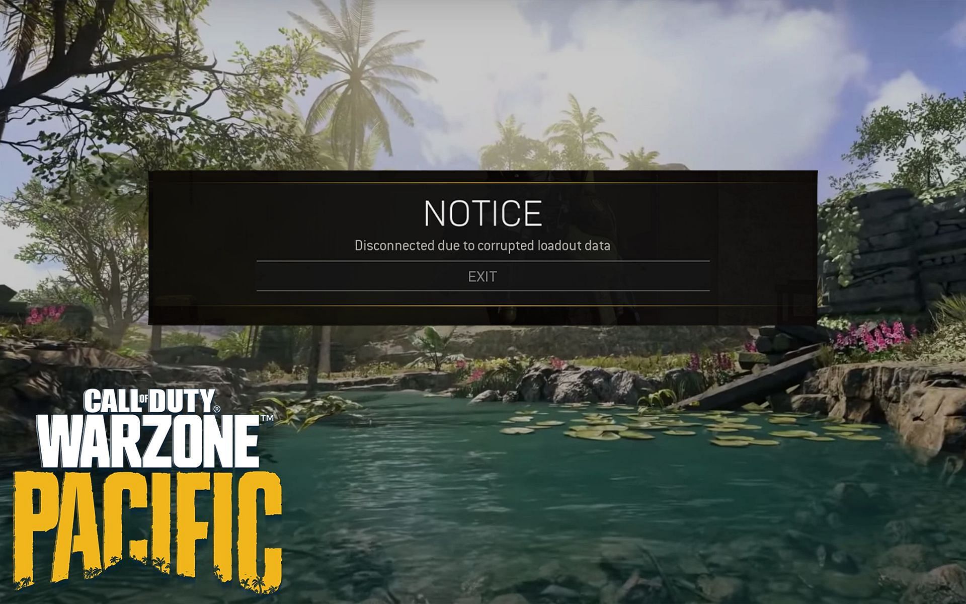 Players have been facing a &quot;corrupted loadout data&quot; error in Call of Duty: Warzone (Image via Sportskeeda)