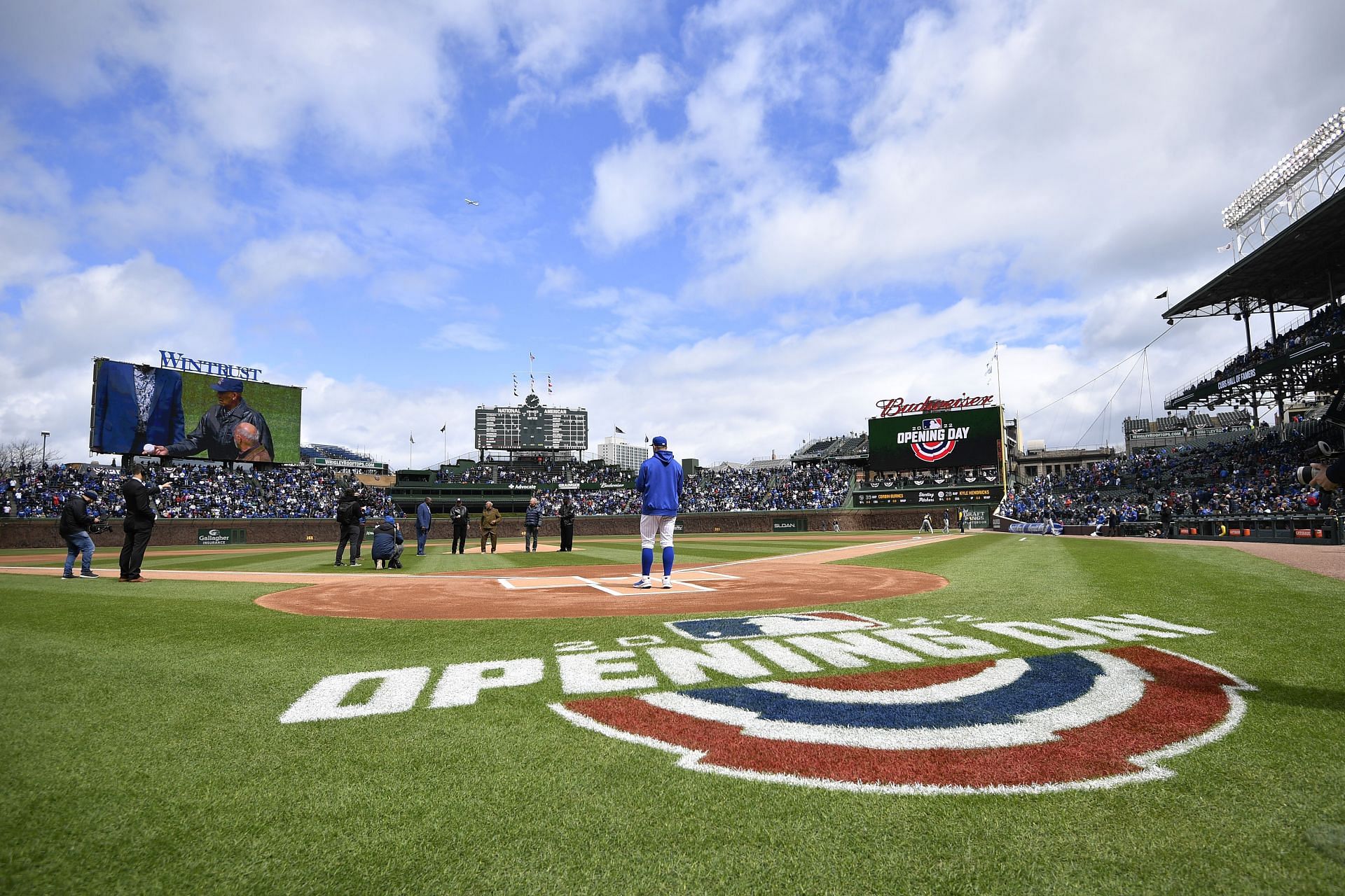 MLB Opening Day: Milwaukee Brewers v Chicago Cubs