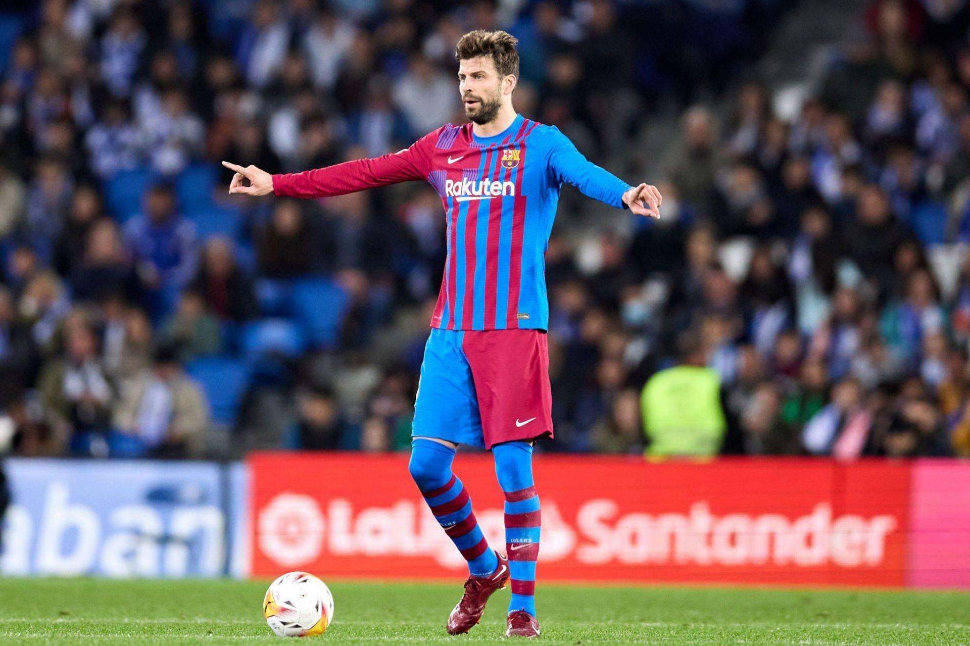 Gerard Pique played a key role as Barcelona kept a clean sheet against Real Sociedad.