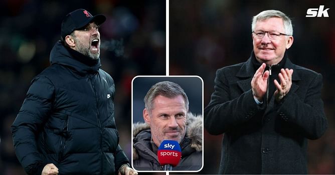 "Oh no, I'm worried" - Jamie Carragher reveals what Sir Alex Ferguson told him when Liverpool appointed Jurgen Klopp as manager