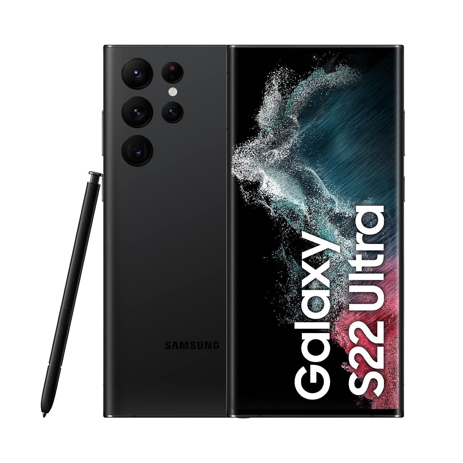 The Samsung Galaxy S22 Ultra 5G (Image via Amazon)
