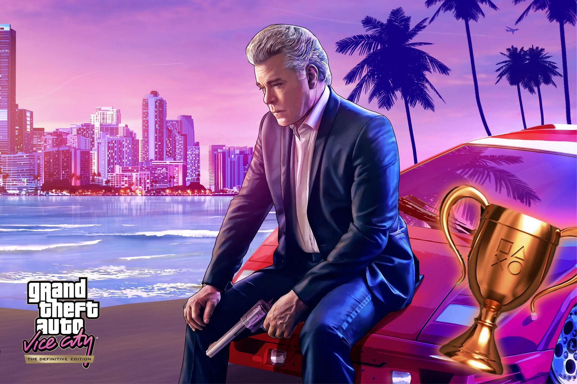 Players can unlock new trophies in GTA Vice City (Image via Rockstar Games)