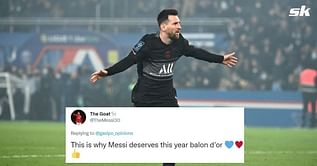 “Finished Messi >>>> All players to ever touch the ball!” – Fans react as fascinating graphic highlighting PSG superstar’s influence on the pitch surfaces