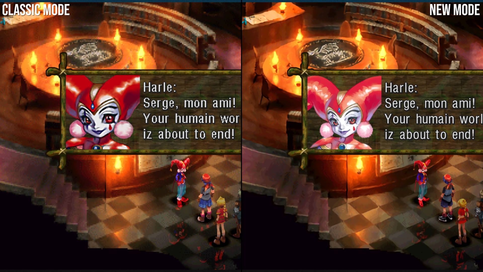 Chrono Cross: The Radical Dreamers Edition comparison screenshots