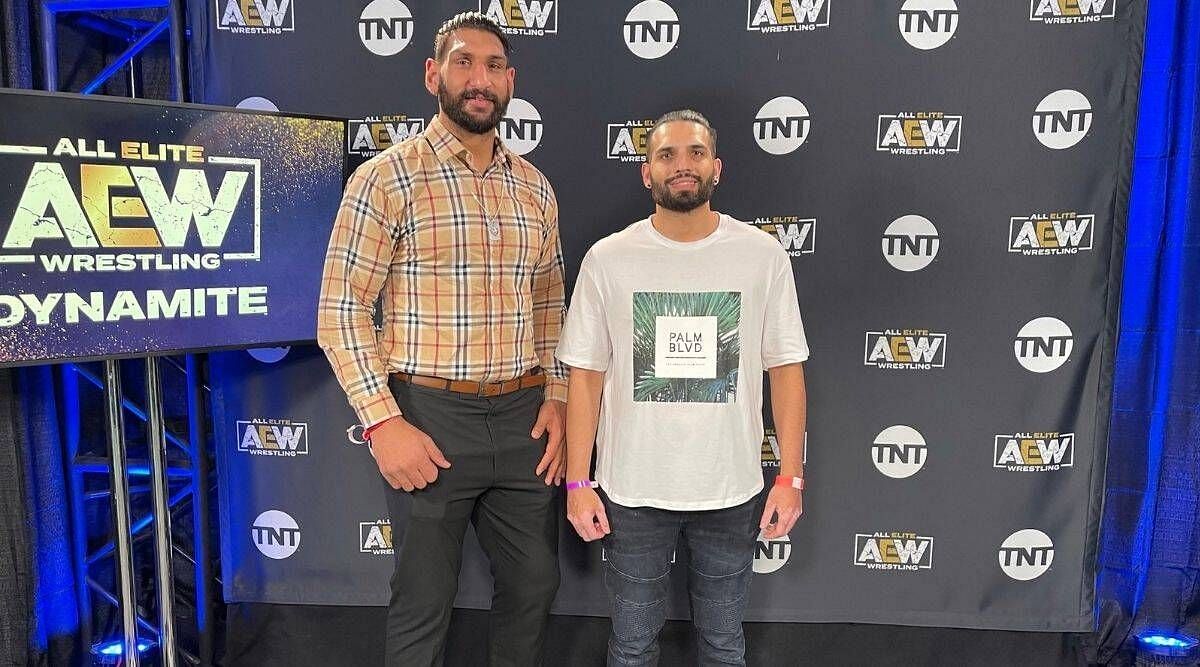 Satnam Singh made his presence felt in his AEW debut earlier on Dynamite.