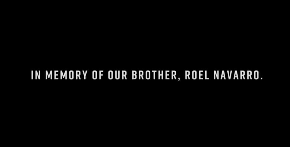 The title card which paid tribute to the late actor (Image via Mayans M.C.)