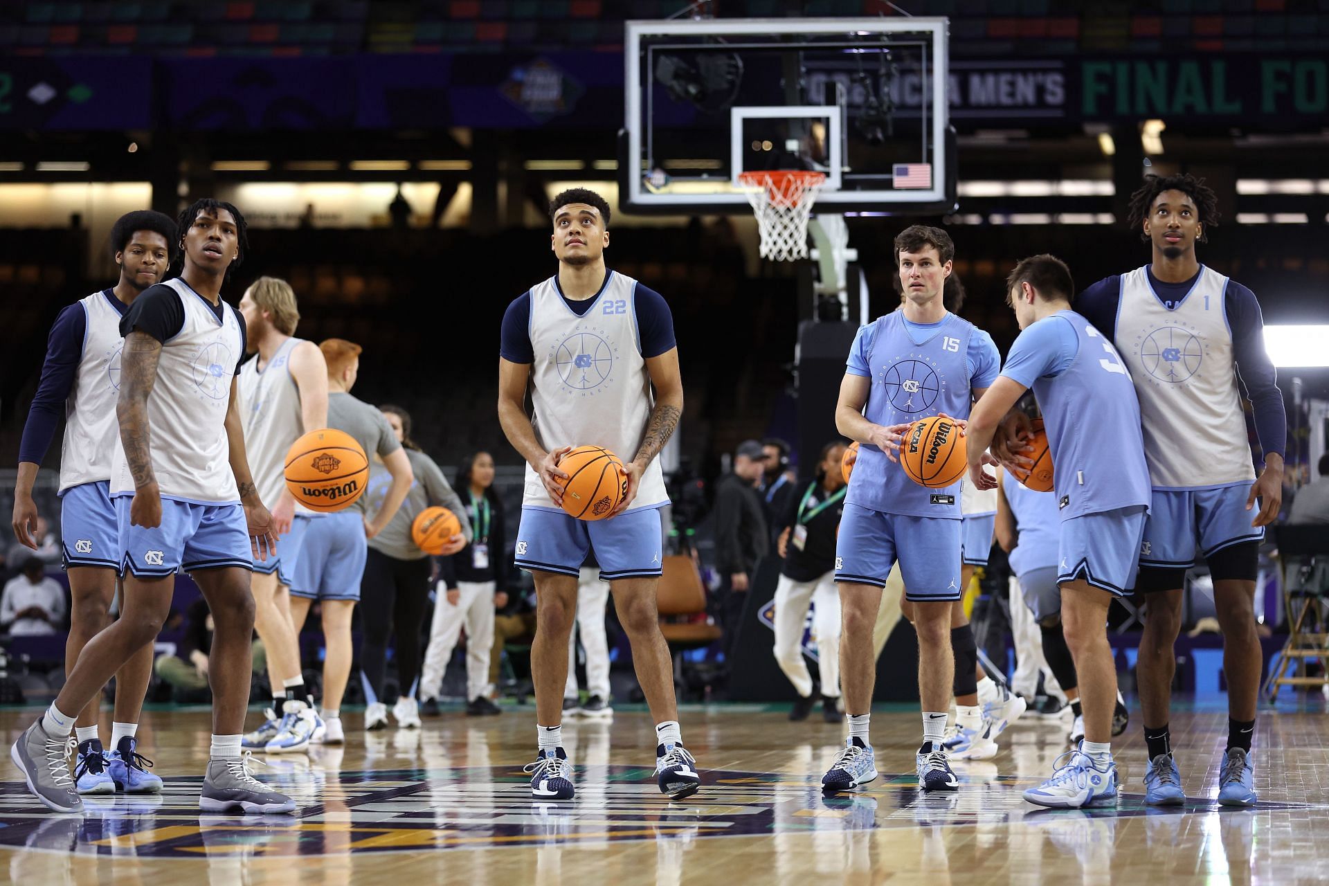 The North Carolina Tar Heels will try to continue to shock the world.