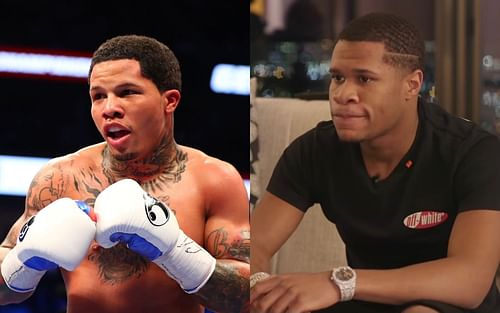 Gervonta Davis (left) and Devin Haney (right)