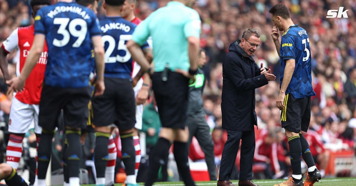 Rangnick has moved to quash rumors of a dossier