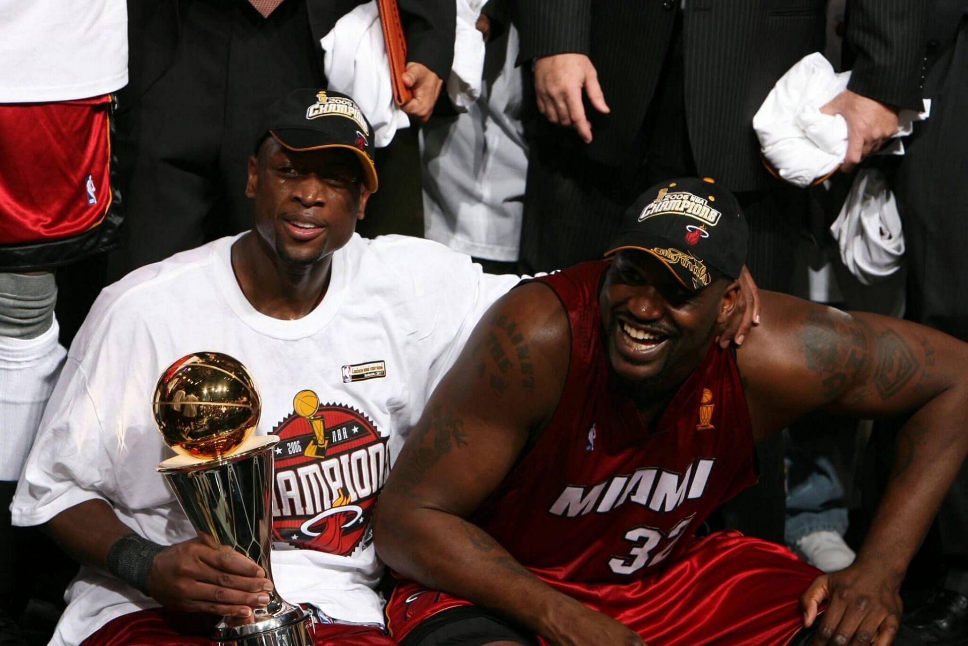 Dwyane Wade Admits Real Reason Shaquille O'Neal Joined Miami Heat: “He  Wanted to Get Another Championship Before Kobe Bryant. Everyone Knows This”  - EssentiallySports