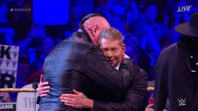 Watch: What did Vince McMahon say to The Undertaker at the WWE Hall of Fame?