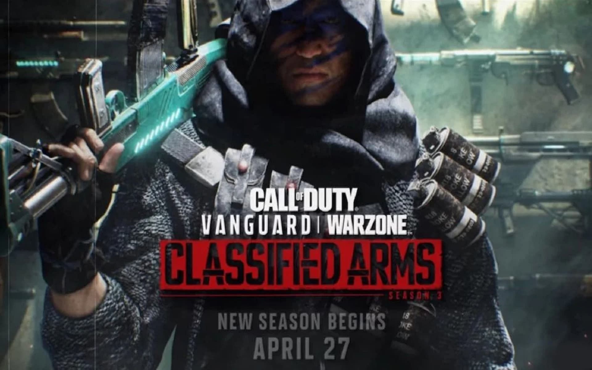 The promotional image for the next Call of Duty: Warzone and Vanguard season (Image via Activision)