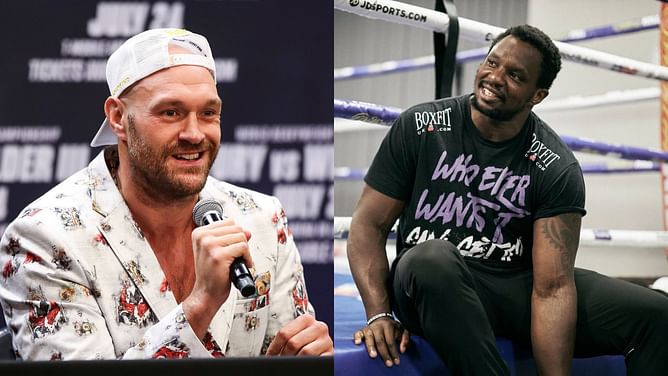 "He's definitely in the top five" - Tyson Fury ranks Dillian Whyte ahead of April 23rd clash