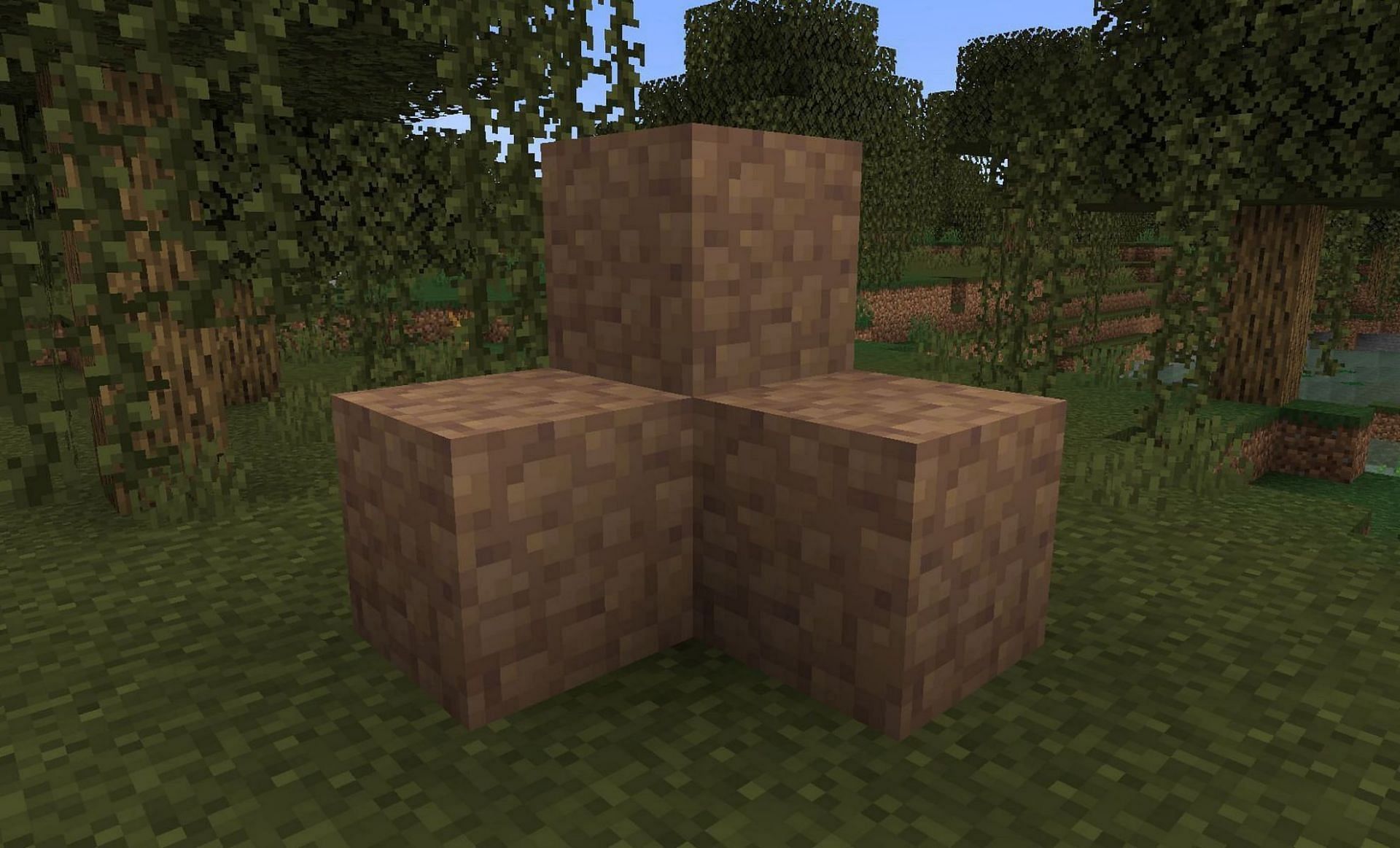 Mud blocks in the new update (Image via Mojang)
