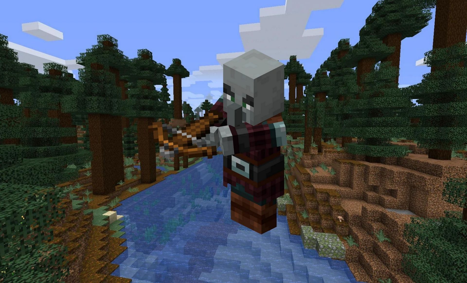 Minecraft Pillagers can be dangerous (Images via Minecraft Wiki)