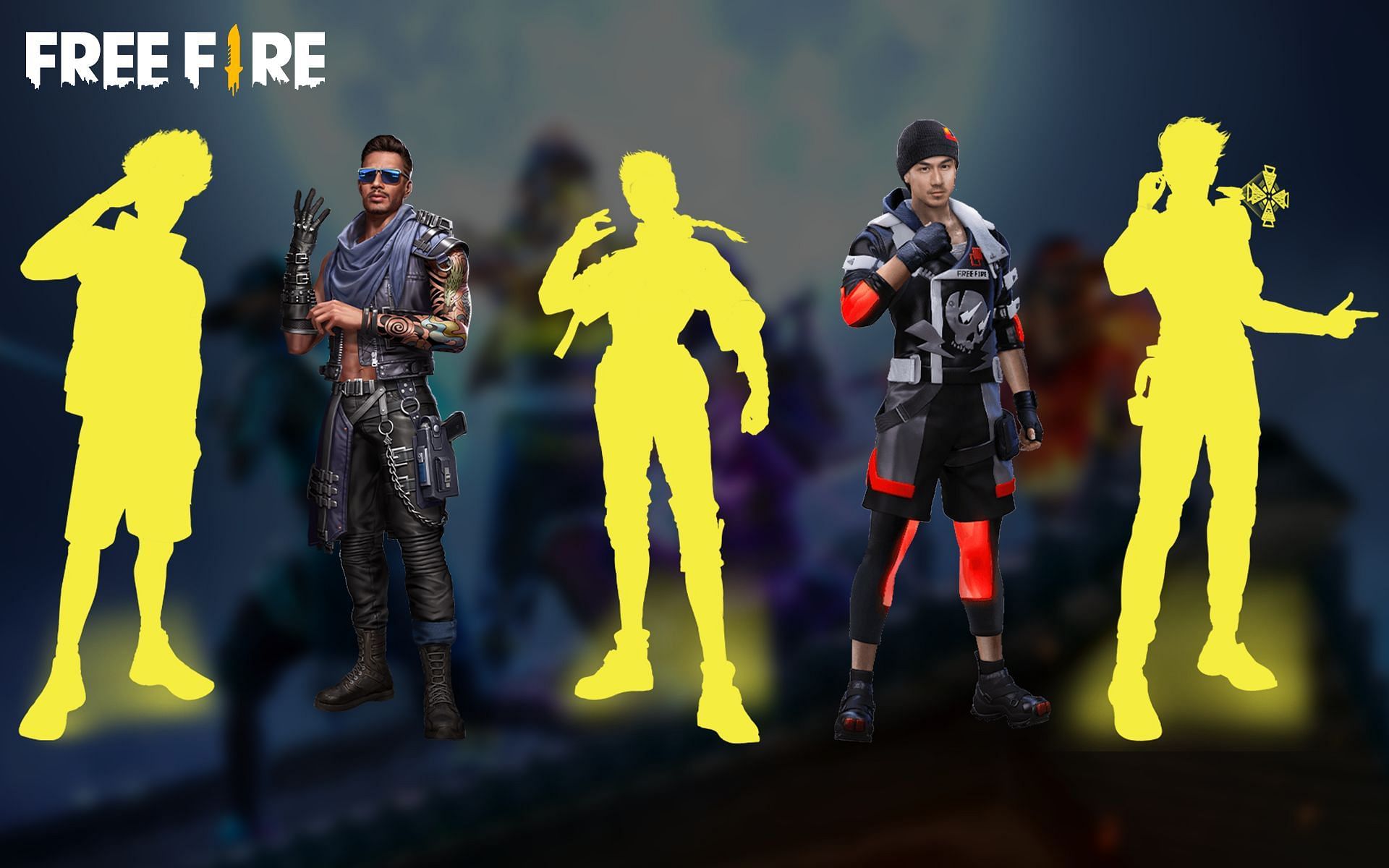 These Free Fire characters will make it easier for players to improve their K/D (Image via Sportskeeda)