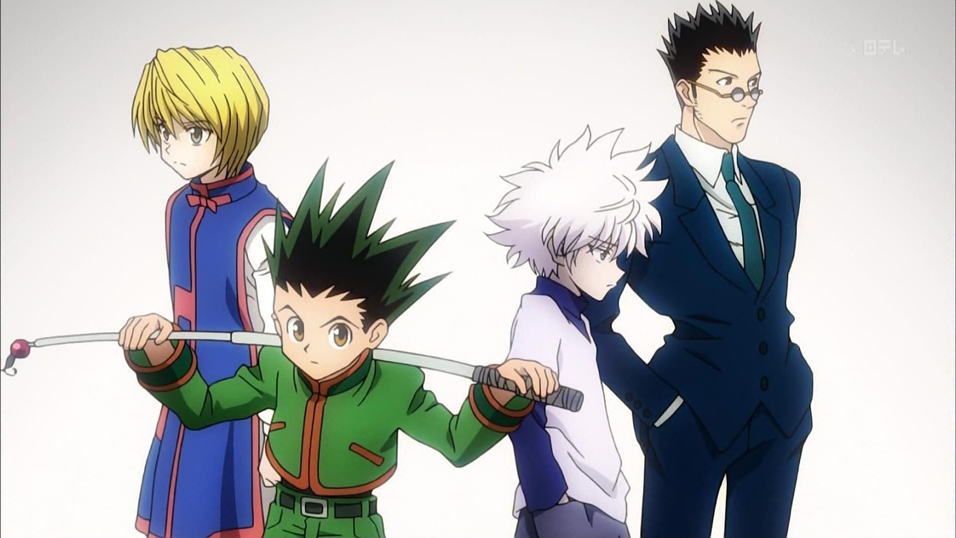 The four protagonists in Hunter x Hunter (Image via Madhouse)