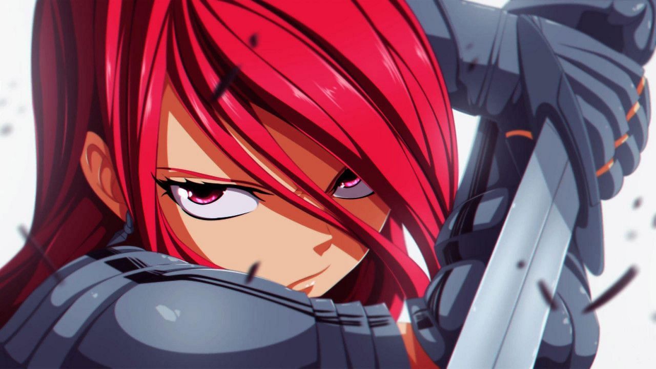 Erza Scarlet, as seen in Fairy Tail (Image via Studio Pierrot)