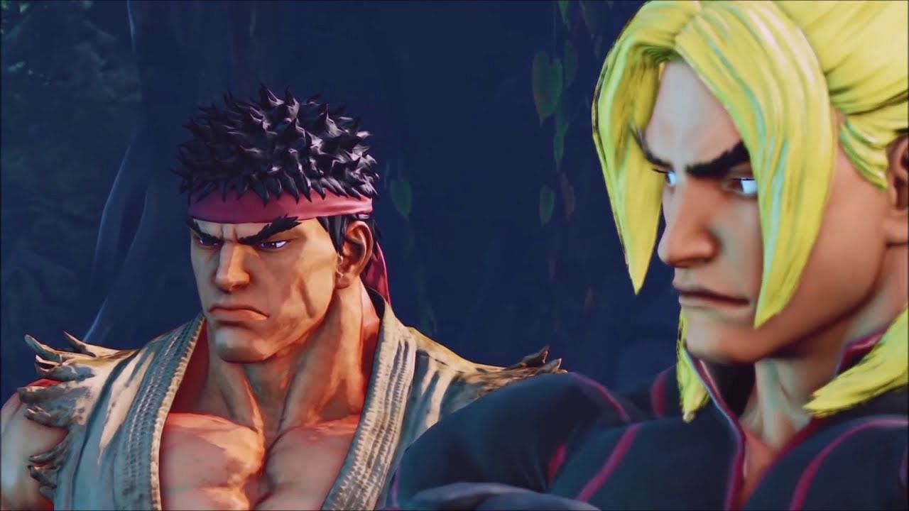 Ryu and Ken in Street Fighter V (Image via Capcom)