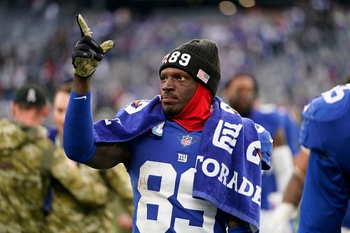 Giants WR Kadarius Toney. Source: Danielle Parhizkaran/NorthJersey.com / USA Today Network