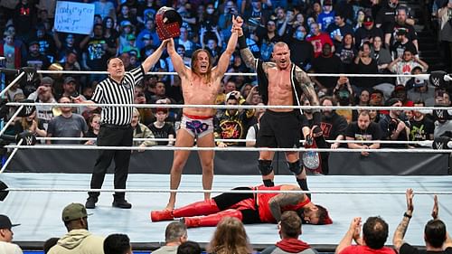 Riddle defeated Jimmy Usos on SmackDown this week.