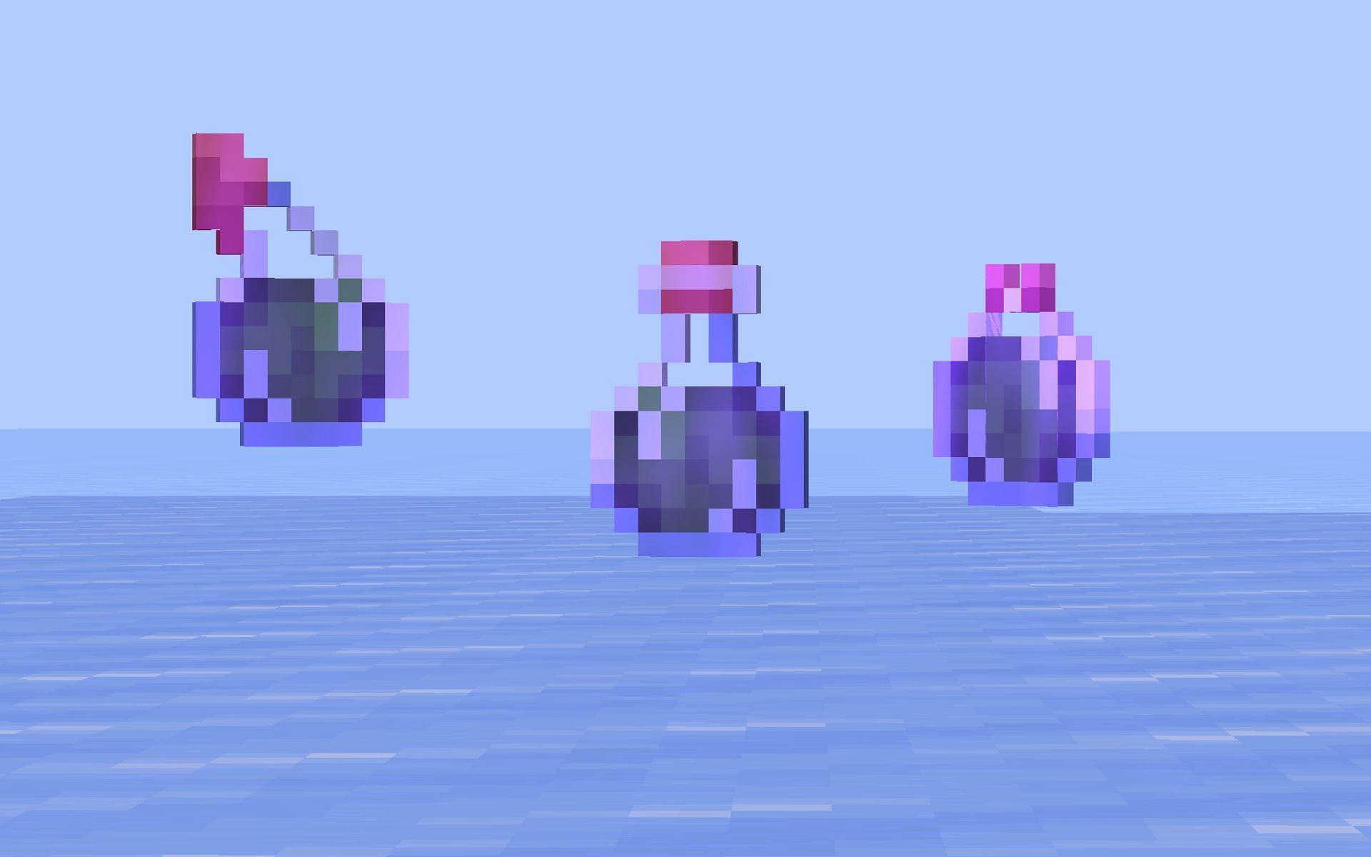 Potions of poison (Image via Minecraft)