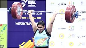 Khelo India University Games 2021: Weightlifter Ann Mariya MT wins gold, says there is no other sport she would rather be doing