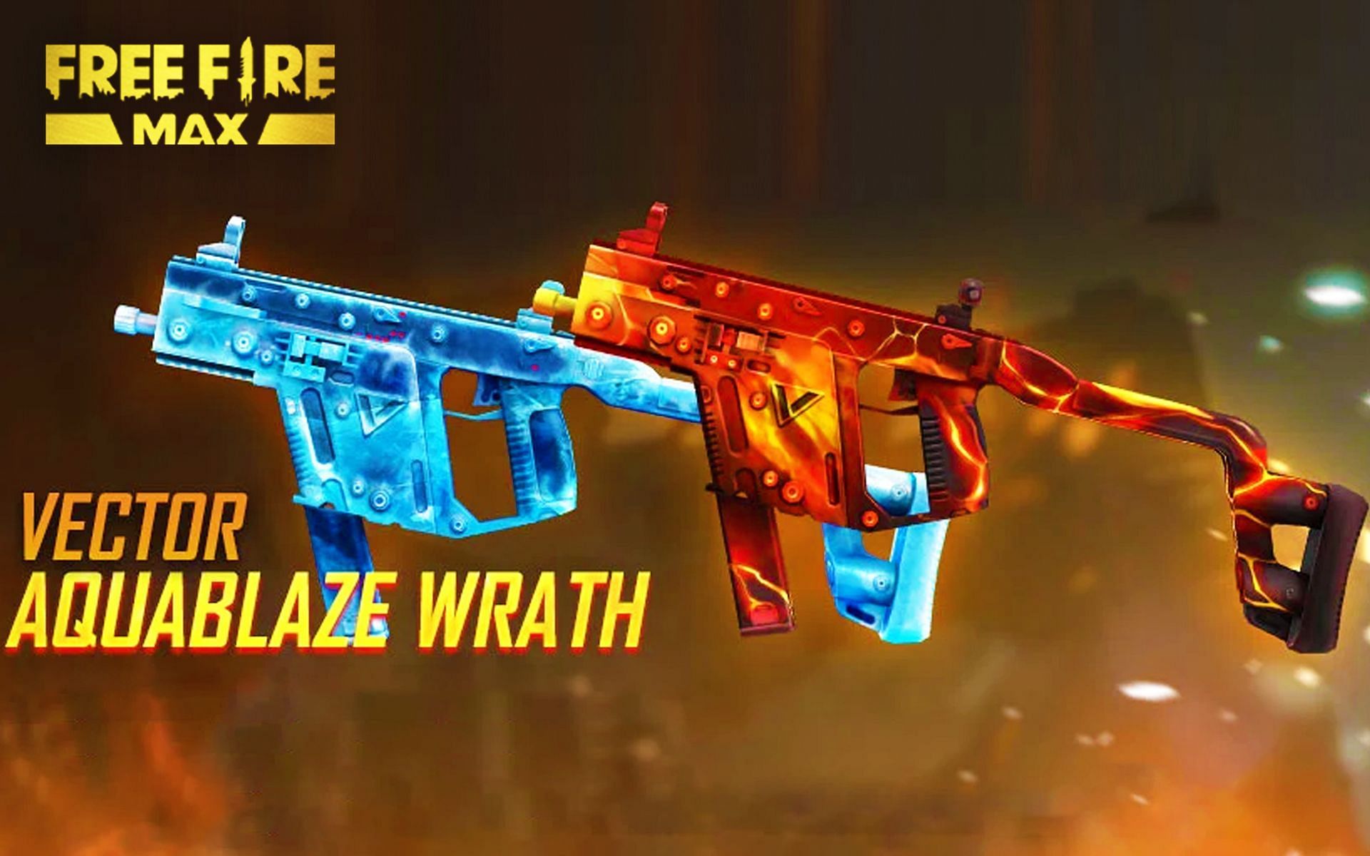 The Aquablaze Wrath Vector skin is one of the grand prizes in the Moco Store (Image via Sportskeeda)