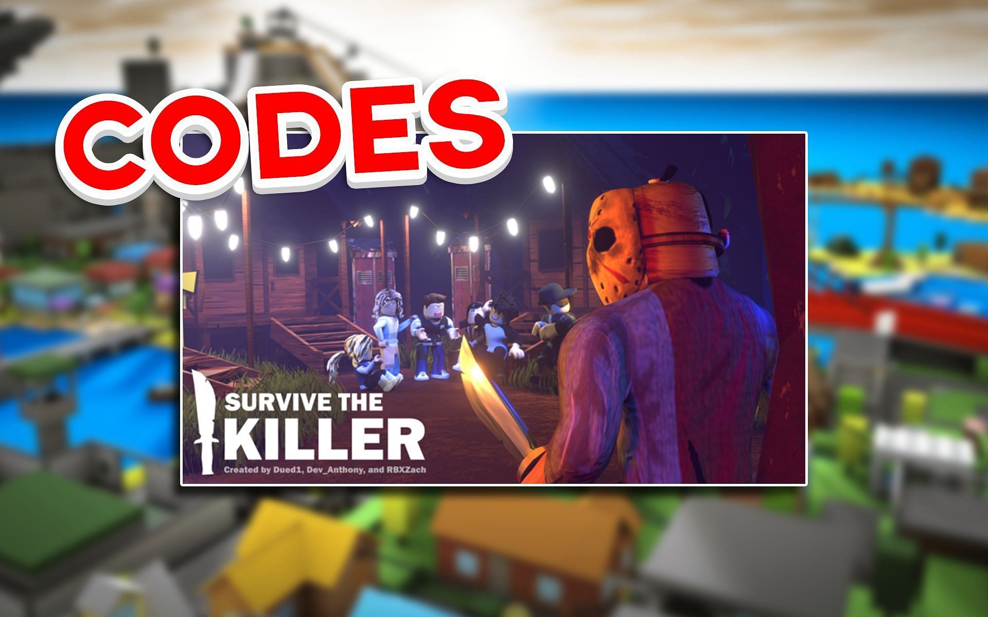 Survive the Killer is one of the most fun games that Roblox users can try out (Image via Sportskeeda)