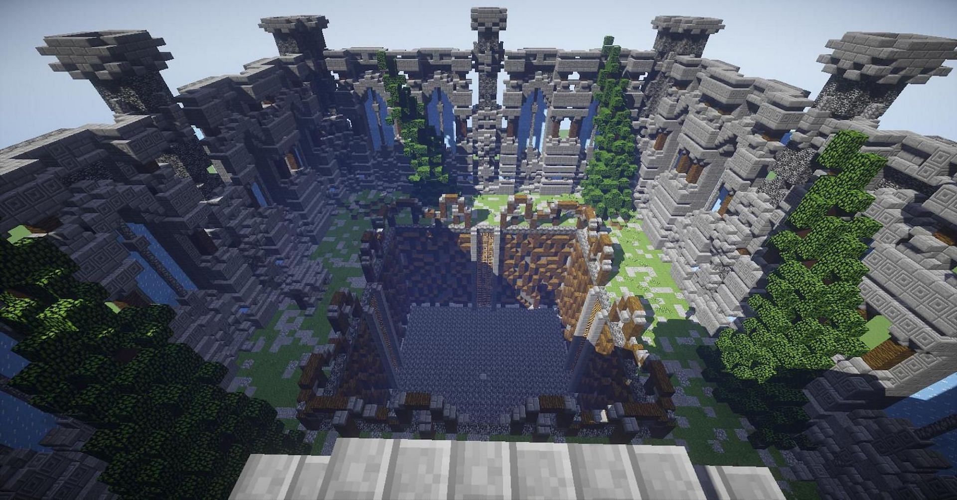 Prison map [Image via Minecraft]