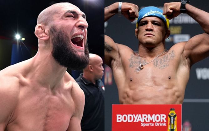 "I don't see that monster" - Gilbert Burns gives final outlook on Khamzat Chimaev before fight at UFC 273