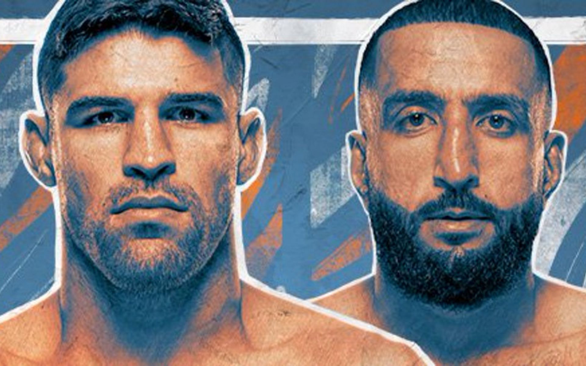 Luque vs. Muhammad [Image courtesy: @ufc via Twitter]