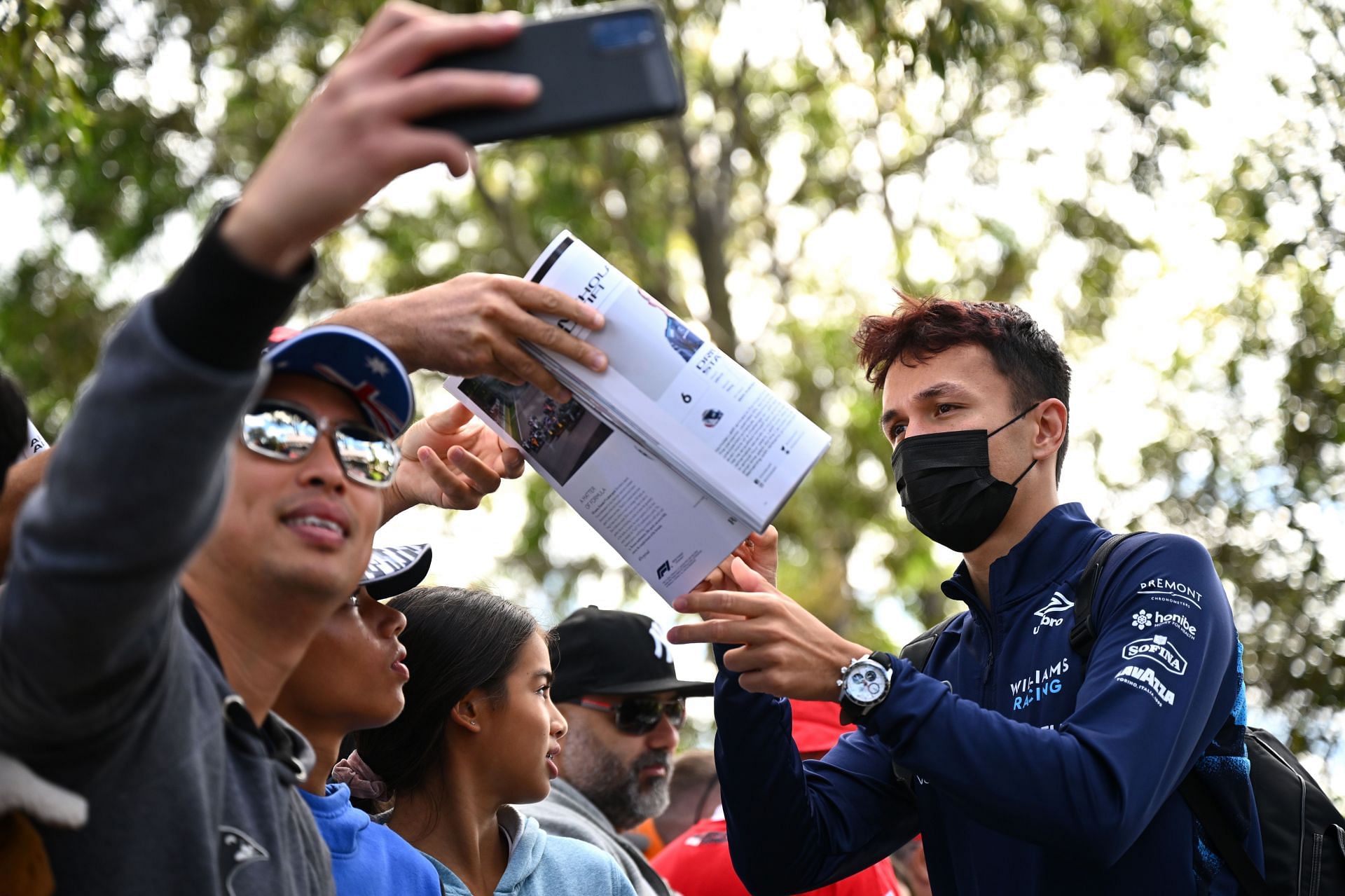 Alex Albon feels the new layout could be challenging for the drivers