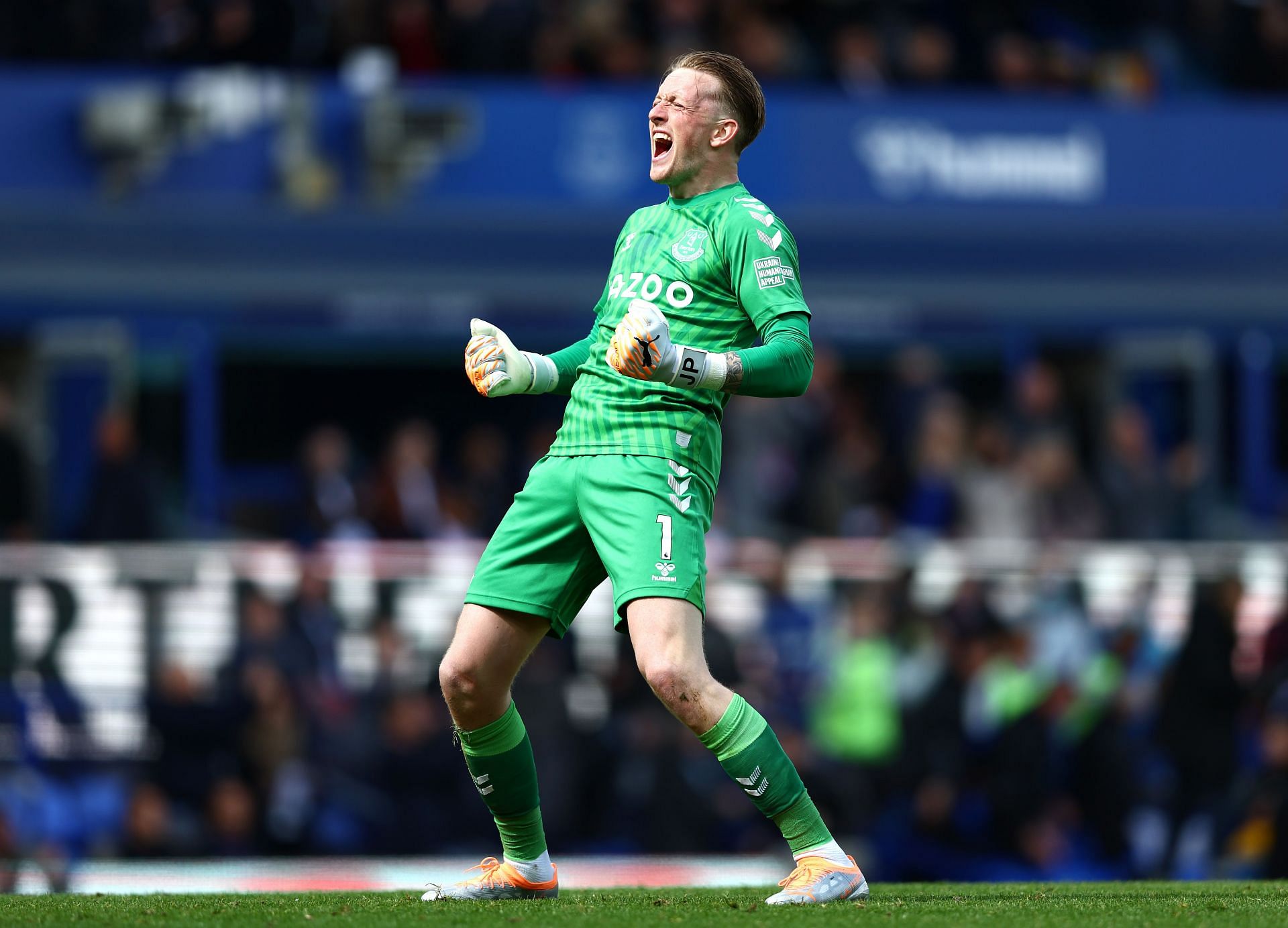 Jordan Pickford was immense against Manchester United.