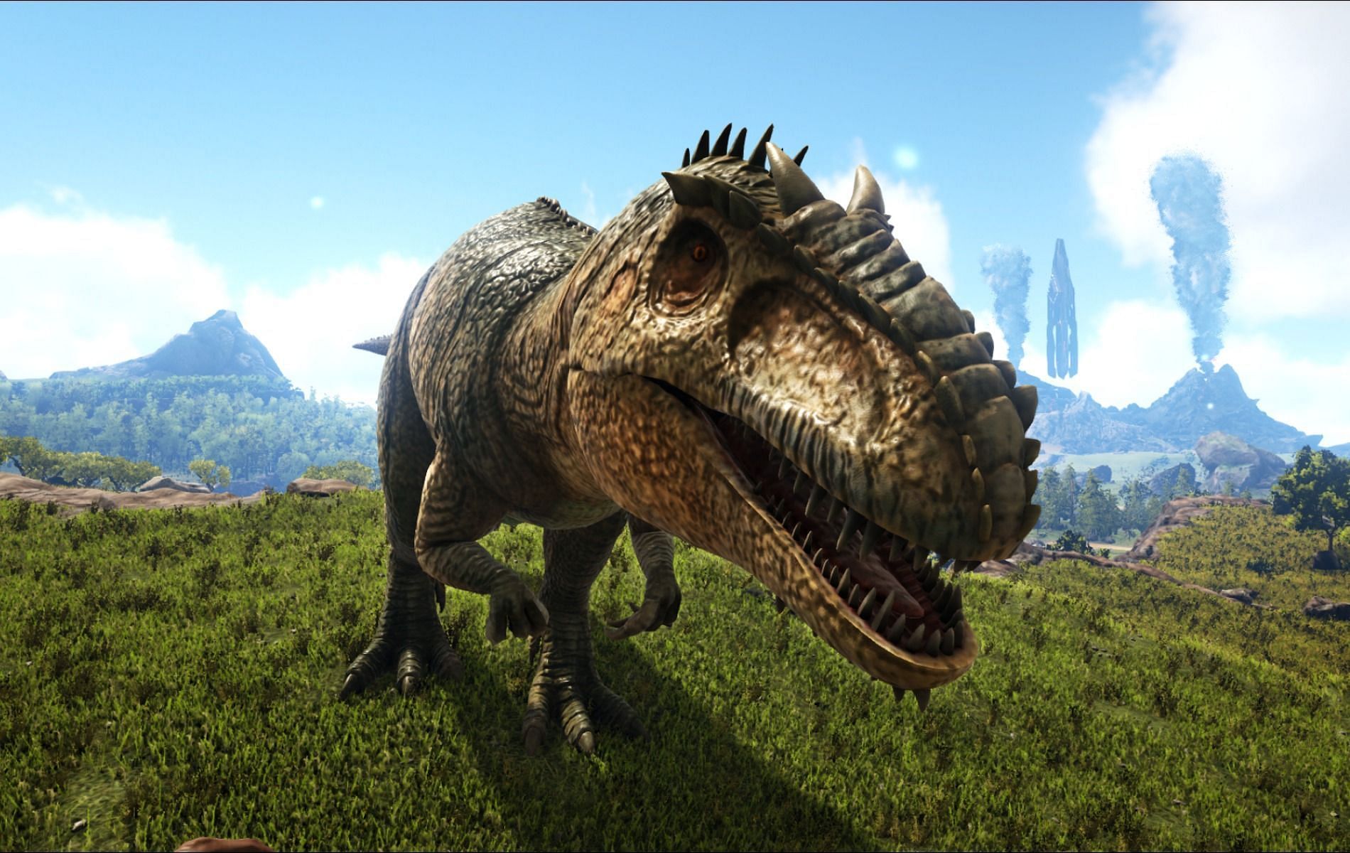 How to tame Giganotosaurus in ARK: Lost Island (Image via Sportskeeda)