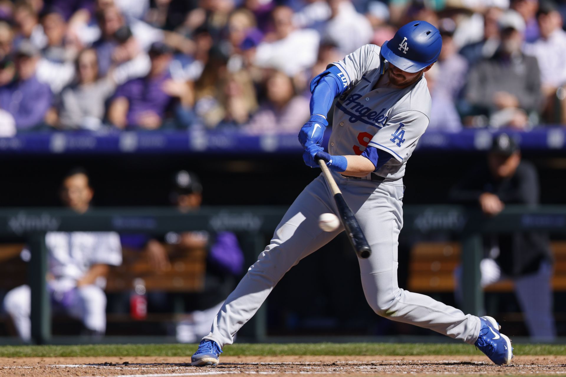 Los Angeles Dodgers v Colorado Rockies