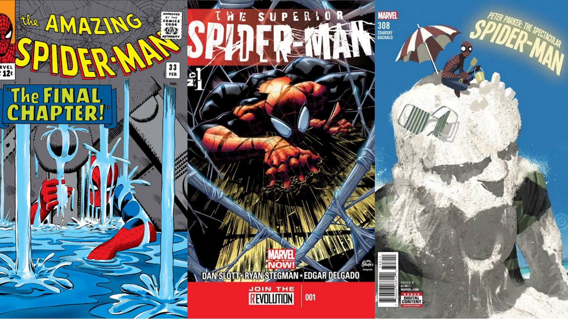 Some of Spidey&#039;s best stories (Image via Marvel Comics)