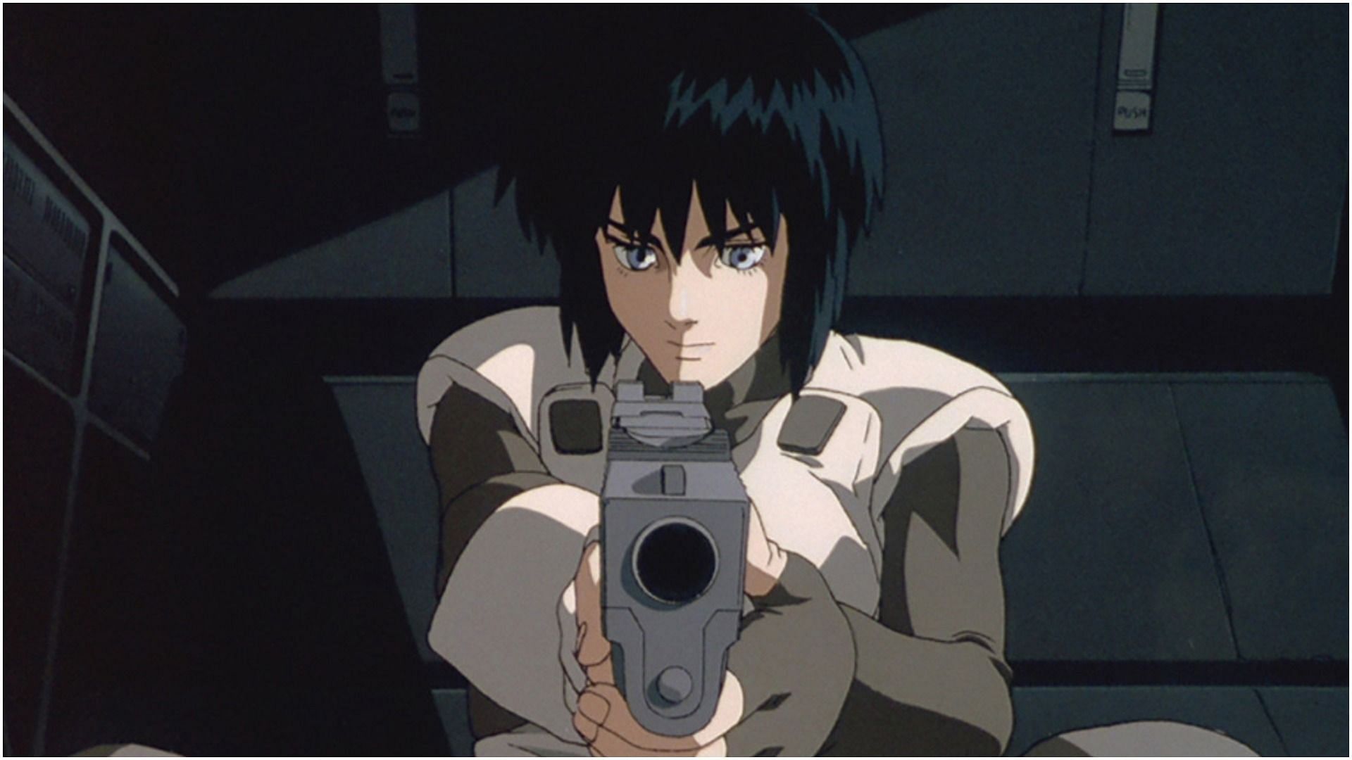 Matoko Kusanagi as seen in the anime Ghost in a Shell (Image via Production I.G.)