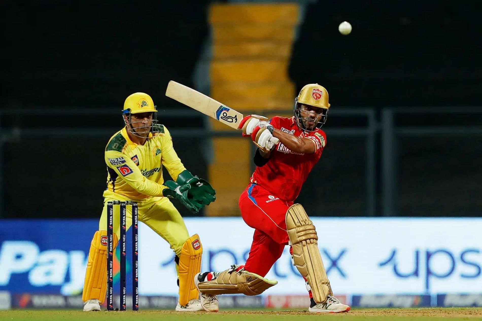 Shikhar Dhawan during his match-winning knock against CSK. Pic: IPLT20.COM